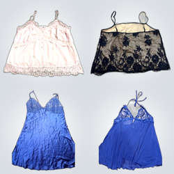 Blusas de alça e vestido