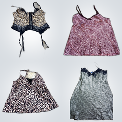 Y2K Leopard Print Dresses