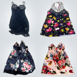 Y2K Floral Lace Dress