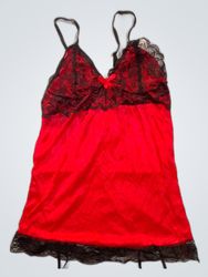 Red Lace Chemise