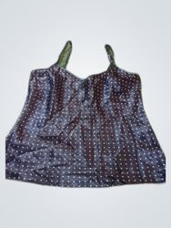 Black Polka Dot Top