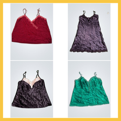 Velvet Or slip tops