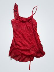 Red Lace Chemise