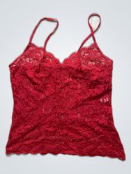 Red Lace Camisole