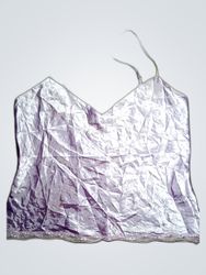 La Senza Purple Silk Camisole