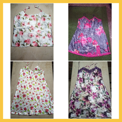 Slip tops and dress