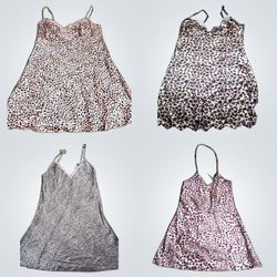 Y2K Leopard Print Dress