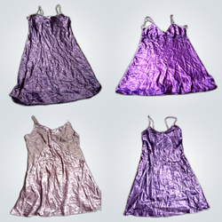 Y2K Satin Slip Dresses