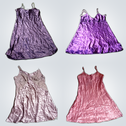 Y2K Satin Slip Dresses