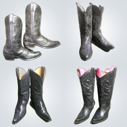 Y2K Cowboy Boots Bundle