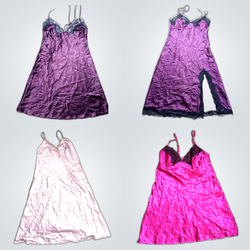 Y2K Satin Slip Dresses