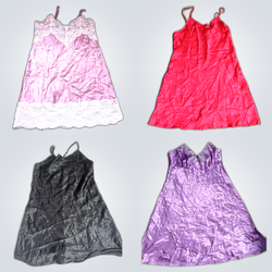 Y2K Satin Slip Dresses