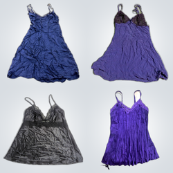 Y2K Satin Slip Dresses