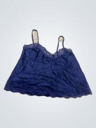 Guess Navy Lace Trim Camisole