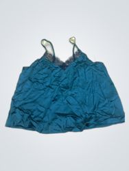 Camisole en dentelle teal