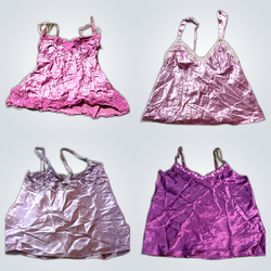 Y2K Lace Trim Camisoles
