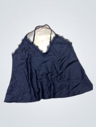 Caraco en dentelle noire