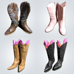 Y2K Cowboy Boots Bundle