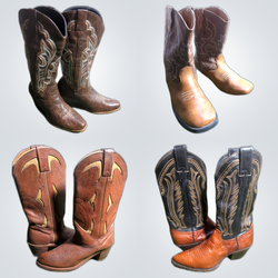 Mixed bundle Vintage Cowboy boot