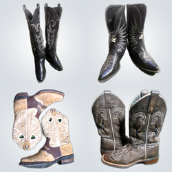 Ausgezeichnete Qualität Vintage Cowboy Stiefel