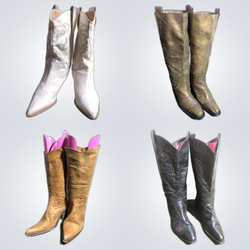Y2K Cowboy Boots Bundle