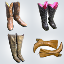 Y2K Cowboy Boots Bundle