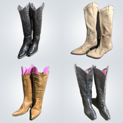 Y2K Cowboy Boots Bundle