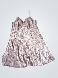 Chemise en satin florale de Victoria's Secret