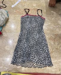 Victoria's Secret Leopard Print Chemise