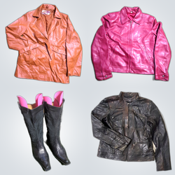 Y2K Leather Jackets Bundle