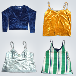 Topshop Y2K Camisoles Bundle