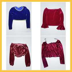 Velvet tops