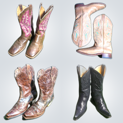 Beste Qualität Vintage Cowboy-Stiefel