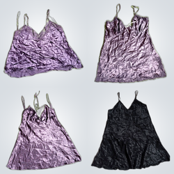 Y2K Camisoles Black Lace