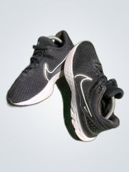 Nike Black Mesh Running Sneakers