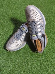 Nike Grey Mesh Running Sneakers