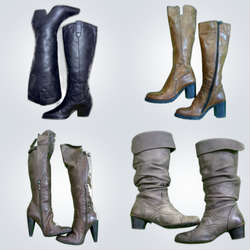 Stylish tall boots