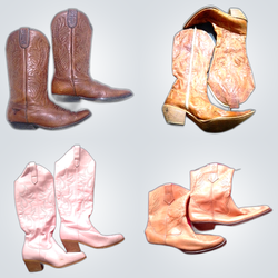 Vintage Cowboy Boots Bundle