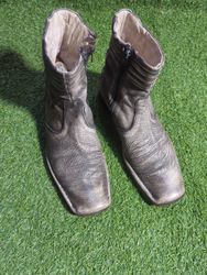 Jacques Leather Ankle Boots