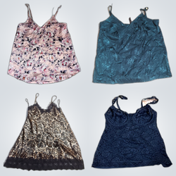 Y2K Camisoles Floral Lace