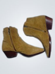 Mango Suede Ankle Boots