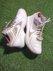 Nike White and Beige Sneakers