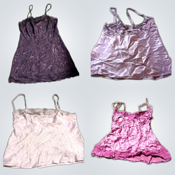 Y2K Lace Trim Camisoles