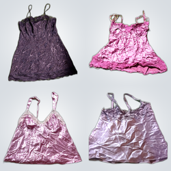 Y2K Lace Trim Camisoles