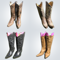 Y2K Cowboy Boots Bundle