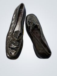 Black Leather Loafers