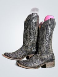 Corral Vintage Black Cowboy Boots