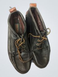 Cole Haan Black Leather Chukka Boots