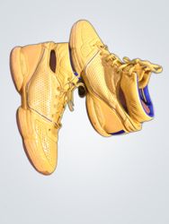 Adidas Yellow High-Top Sneakers