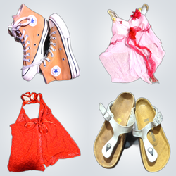 Converse, Birkenstock & More Shoe & Lingerie Bundl..
